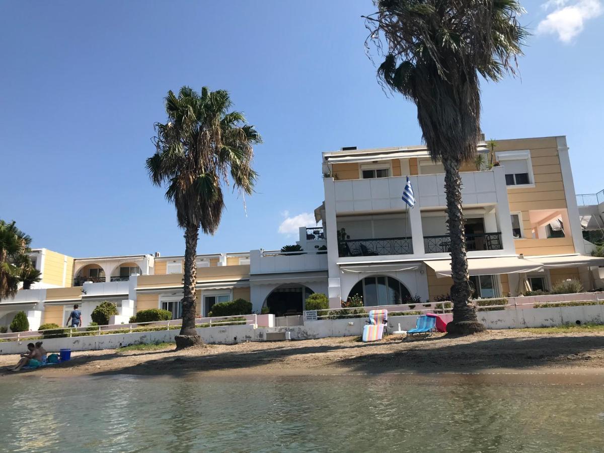 Eretria Divine Sea View Apartment Bagian luar foto